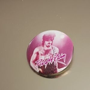 Purple Rain Prince button